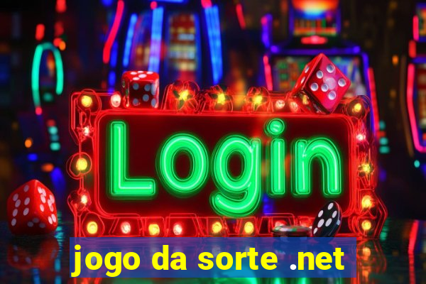 jogo da sorte .net